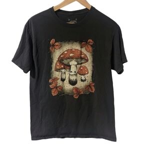 Stephanie Bayles T Shirt Mushroom Artwork Wooded Forest